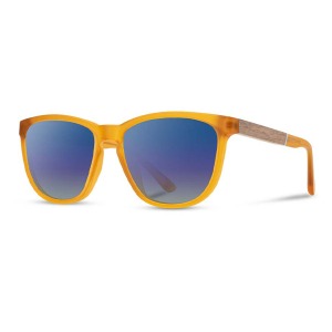 [CAMP]애로우크레스트 매트 오렌지 월넛 HD+ 편광 블루 플래시 렌즈